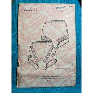 Delores of st. Paul 6911 pattern Ladies Brief Panties